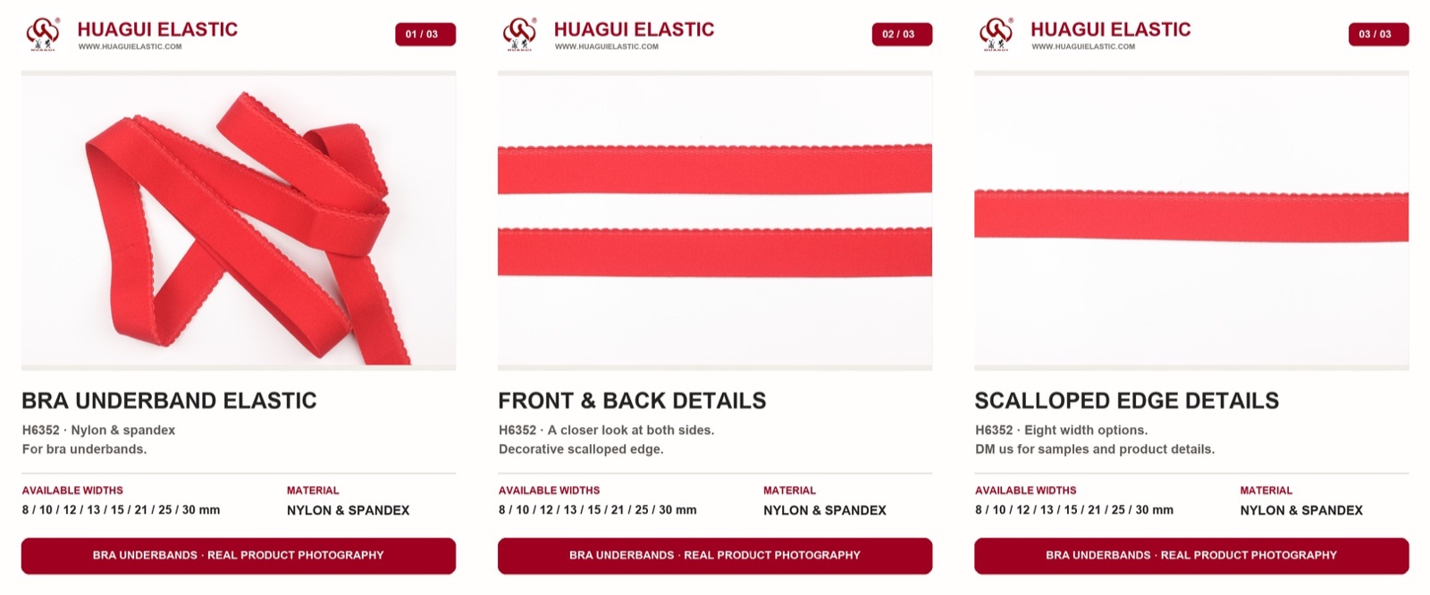 H6352 | Picot Elastic - Application